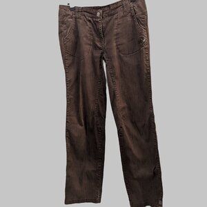 Mammut Women's Brown Pants - Size 10 (US)